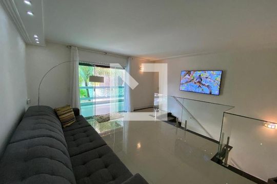 Sala 2 de casa de condomínio para alugar com 4 quartos, 1000m² em Jacarepaguá, Rio de Janeiro