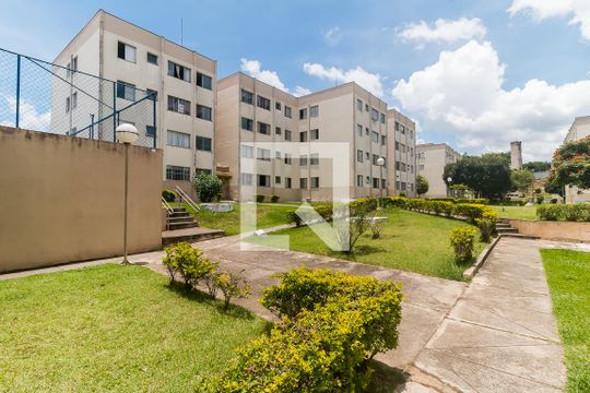 Fachada do Bloco de apartamento para alugar com 2 quartos, 55m² em Jardim Sao Pedro, Mogi das Cruzes