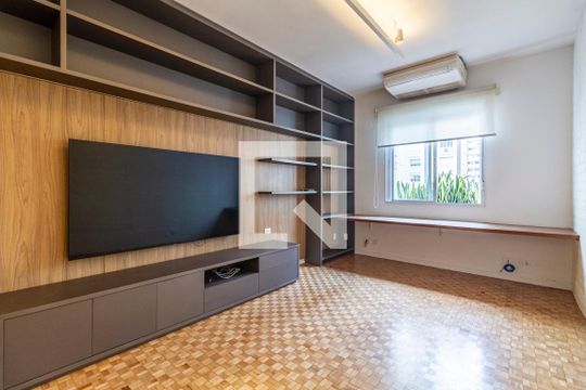 Sala de apartamento para alugar com 1 quarto, 130m² em Cerqueira César, São Paulo