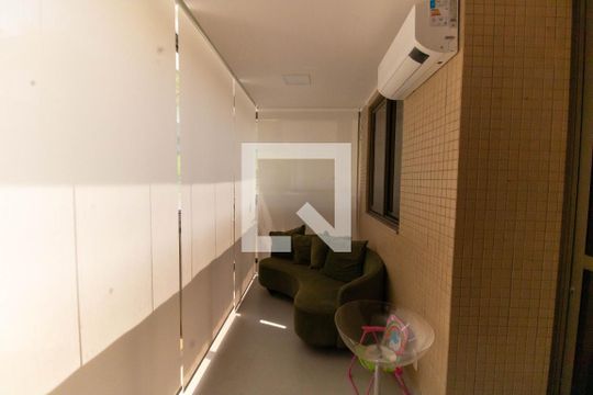 Varanda da Sala de apartamento para alugar com 3 quartos, 135m² em Piratininga, Niterói