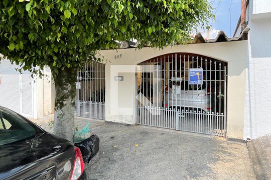 Fachada de casa para alugar com 1 quarto, 65m² em Jardim Copacabana, São Bernardo do Campo