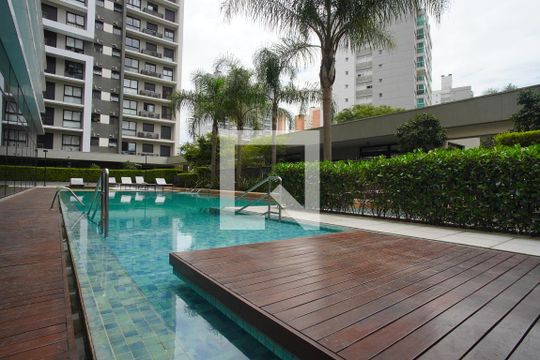 Área comum - Piscina de apartamento à venda com 1 quarto, 74m² em Jardim do Salso, Porto Alegre