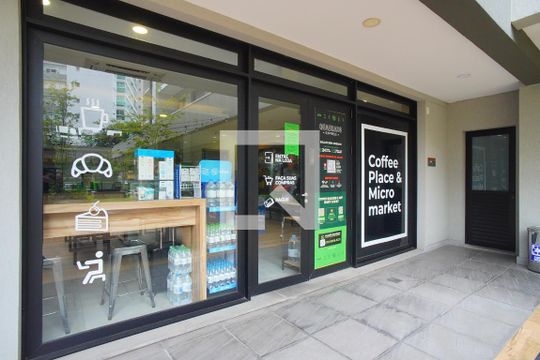 Área comum - Mercado de apartamento à venda com 1 quarto, 74m² em Jardim do Salso, Porto Alegre