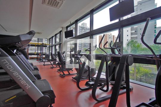 Área comum - Academia de apartamento à venda com 1 quarto, 74m² em Jardim do Salso, Porto Alegre