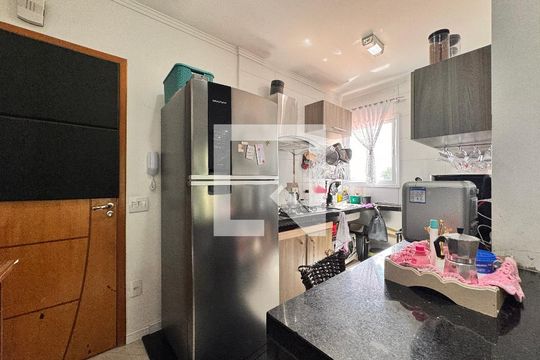 Cozinha  de apartamento à venda com 2 quartos, 90m² em Vila Alto de Santo Andre, Santo André