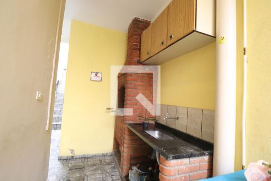 Espaço Gourmet de casa à venda com 2 quartos, 140m² em Vila Bela Vista, Santo André