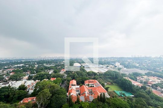 Vsta da Sacada de apartamento para alugar com 1 quarto, 44m² em Santo Amaro, São Paulo