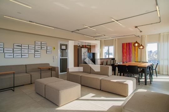 Área comum - Salão de festas de kitnet/studio à venda com 1 quarto, 30m² em Bela Vista, São Paulo