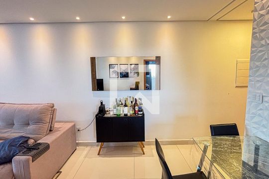 Sala - Sala de Jantar de apartamento à venda com 2 quartos, 79m² em Campestre, Santo André