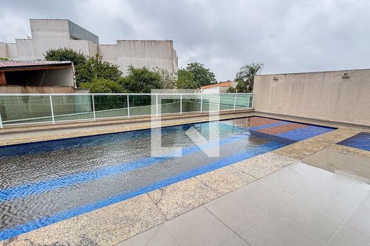 Piscina de apartamento à venda com 2 quartos, 79m² em Campestre, Santo André