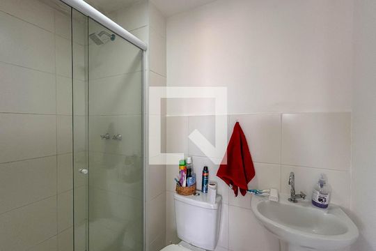 Banheiro de apartamento para alugar com 2 quartos, 35m² em Vila Nina, São Paulo