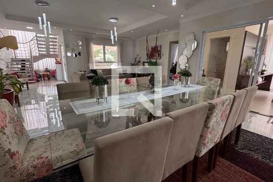Sala de Jantar de casa à venda com 5 quartos, 358m² em Swiss Park, Campinas