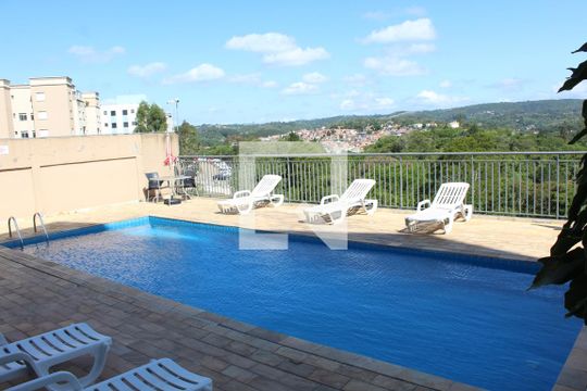 Área comum - Piscina de apartamento para alugar com 2 quartos, 54m² em Jardim Isis, Cotia