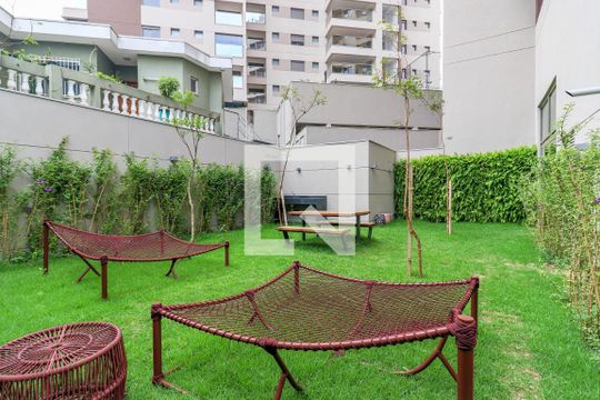 Área comum de kitnet/studio à venda com 1 quarto, 21m² em Santo Amaro, São Paulo