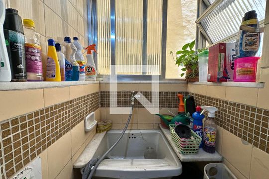 Área de Serviço de apartamento à venda com 3 quartos, 122m² em Flamengo, Rio de Janeiro