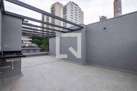 Terraço de casa de condomínio à venda com 3 quartos, 226m² em Vila Madalena, São Paulo
