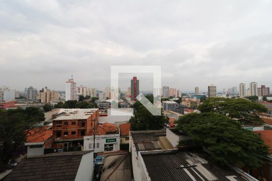 Vista da Suíte Master de apartamento à venda com 3 quartos, 130m² em Vila Assunção, Santo André
