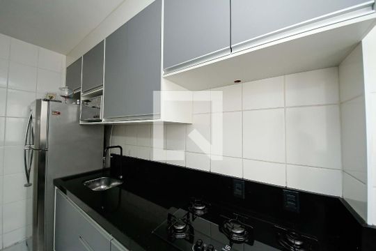 Cozinha de apartamento à venda com 2 quartos, 53m² em Vila Metalúrgica, Santo André