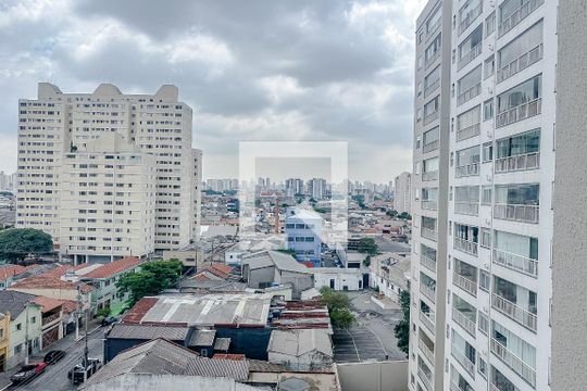 Vista da Suíte de apartamento à venda com 2 quartos, 64m² em Mooca, São Paulo