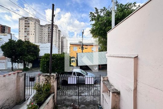 Vista da Sala de casa à venda com 3 quartos, 95m² em Utinga, Santo André