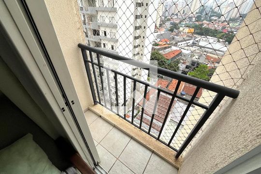 Varanda da Suíte de apartamento à venda com 2 quartos, 105m² em Chácara Inglesa, São Paulo