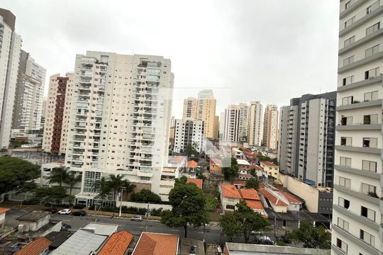 Vista da Varanda de apartamento à venda com 2 quartos, 105m² em Chácara Inglesa, São Paulo