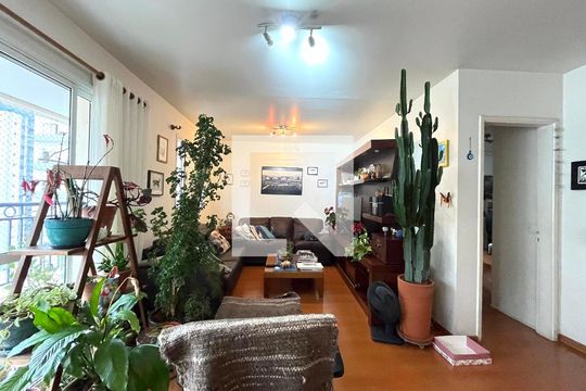 Sala de apartamento à venda com 2 quartos, 105m² em Chácara Inglesa, São Paulo
