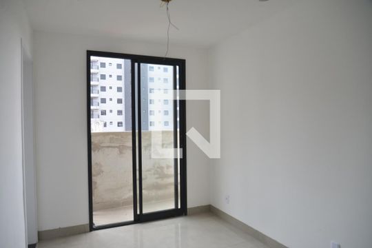 Sala de apartamento à venda com 1 quarto, 39m² em Campestre, Santo André