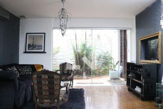 Sala de casa para alugar com 5 quartos, 584m² em Alto da Lapa, São Paulo