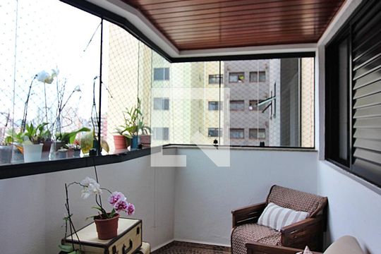 Sala Sacada  de apartamento à venda com 3 quartos, 130m² em Vila Caminho do Mar, São Bernardo do Campo