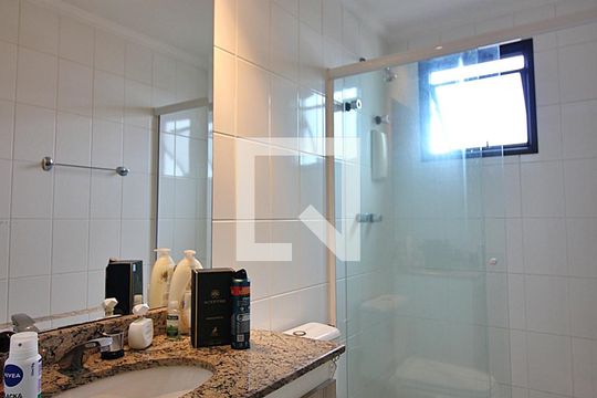 Suíte 2 Banheiro  de apartamento à venda com 3 quartos, 130m² em Vila Caminho do Mar, São Bernardo do Campo