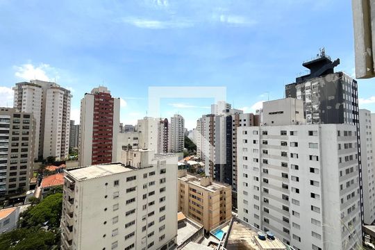 Vista da Suíte de apartamento para alugar com 1 quarto, 51m² em Parque Imperial, São Paulo