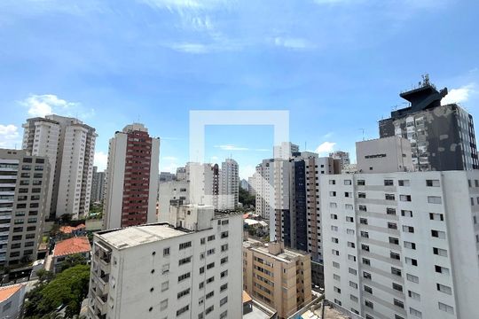 Vista da Varanda  de apartamento para alugar com 1 quarto, 51m² em Parque Imperial, São Paulo