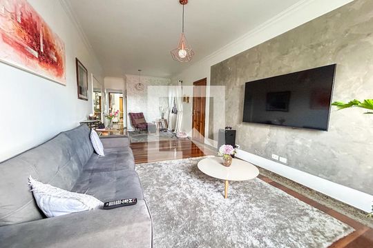 Sala Tv/Sala de Estar de casa à venda com 3 quartos, 165m² em Vila do Castelo, São Paulo