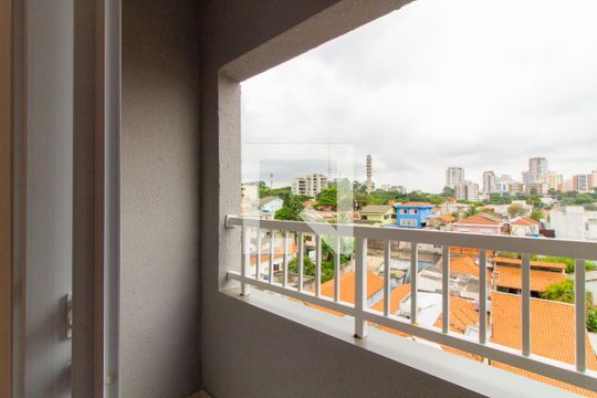Varanda do Quarto de apartamento para alugar com 1 quarto, 93m² em Lapa, São Paulo