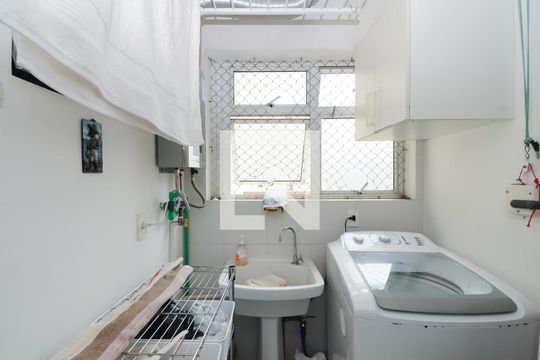 Área de Serviço de apartamento à venda com 2 quartos, 80m² em Centro, São Bernardo do Campo