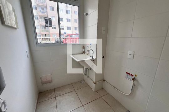 Área de Serviço de apartamento à venda com 2 quartos, 43m² em Curicica, Rio de Janeiro