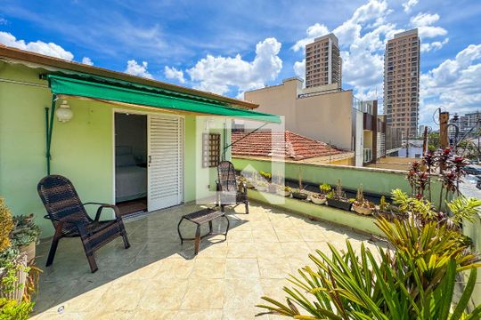 Varanda da Suíte de casa à venda com 3 quartos, 115m² em Ipiranga, São Paulo