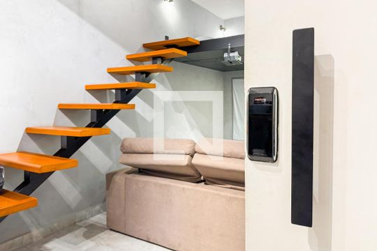 Cozinha de apartamento à venda com 1 quarto, 44m² em Centro Histórico de São Paulo, São Paulo