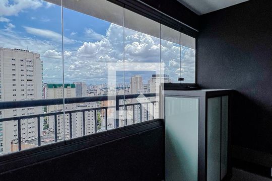 Varanda de kitnet/studio para alugar com 1 quarto, 27m² em Vila Mariana, São Paulo