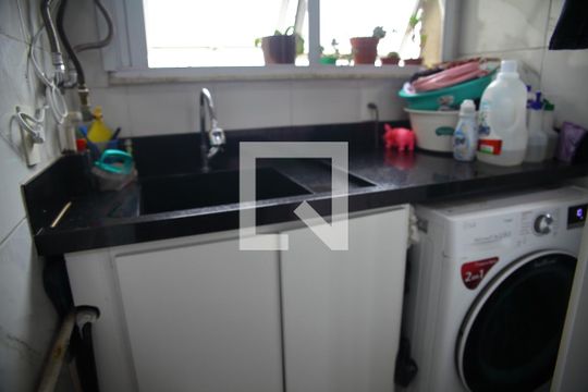 Área de Serviço de apartamento à venda com 2 quartos, 80m² em Centro, São Bernardo do Campo