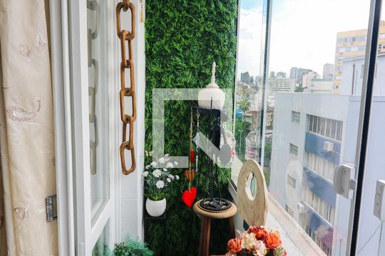 Varanda da Sala de apartamento à venda com 3 quartos, 142m² em Santana, Porto Alegre