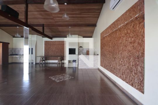 Área comum - Salão de festas de casa de condomínio à venda com 2 quartos, 88m² em Rio Branco, Canoas