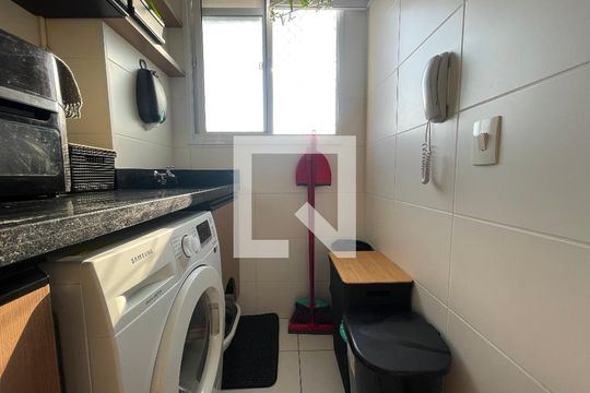Área de Serviço de apartamento à venda com 2 quartos, 42m² em Jardim Esmeralda, São Paulo