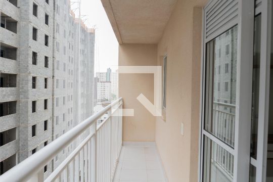 Sacada de apartamento para alugar com 1 quarto, 33m² em Belenzinho, São Paulo
