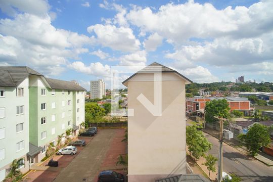 Vista da Sala de apartamento à venda com 2 quartos, 65m² em São Jorge, Novo Hamburgo