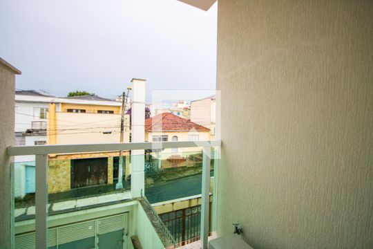 Varanda da Suíte de casa à venda com 3 quartos, 112m² em Vila Floresta, Santo André