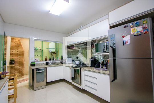 Cozinha de casa à venda com 3 quartos, 112m² em Vila Floresta, Santo André