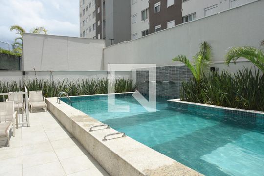 Área comum - Piscina de apartamento para alugar com 1 quarto, 34m² em Jardim Taquaral, São Paulo