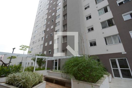Fachada do bloco de apartamento para alugar com 1 quarto, 34m² em Jardim Taquaral, São Paulo